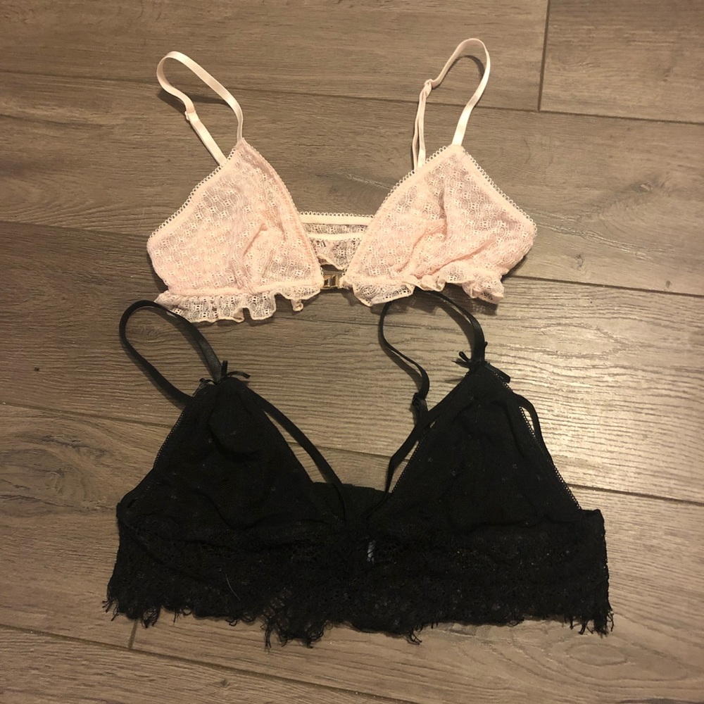 2 Forever 21 bralettes